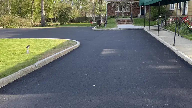 Smooth parking lot